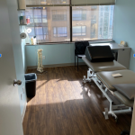 A private treatment room within the clinic that you will be seen in.  